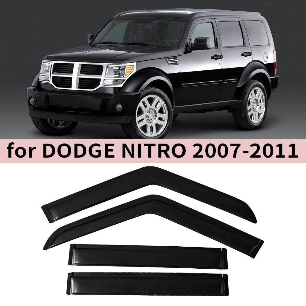 Dodge DODGE NITRO 2007-2011 Window Visor Rain Guard Deflector (Rain shield) - for-dodge-nitro-2007-20114pcs