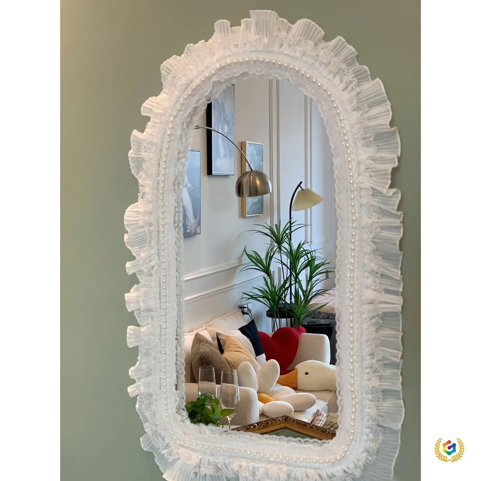 ✅ Full-Body Mirror DIY Transformation Decoration Material Kit, Bathroom Mirror Border, Dressing Mirror Frame, Handmade