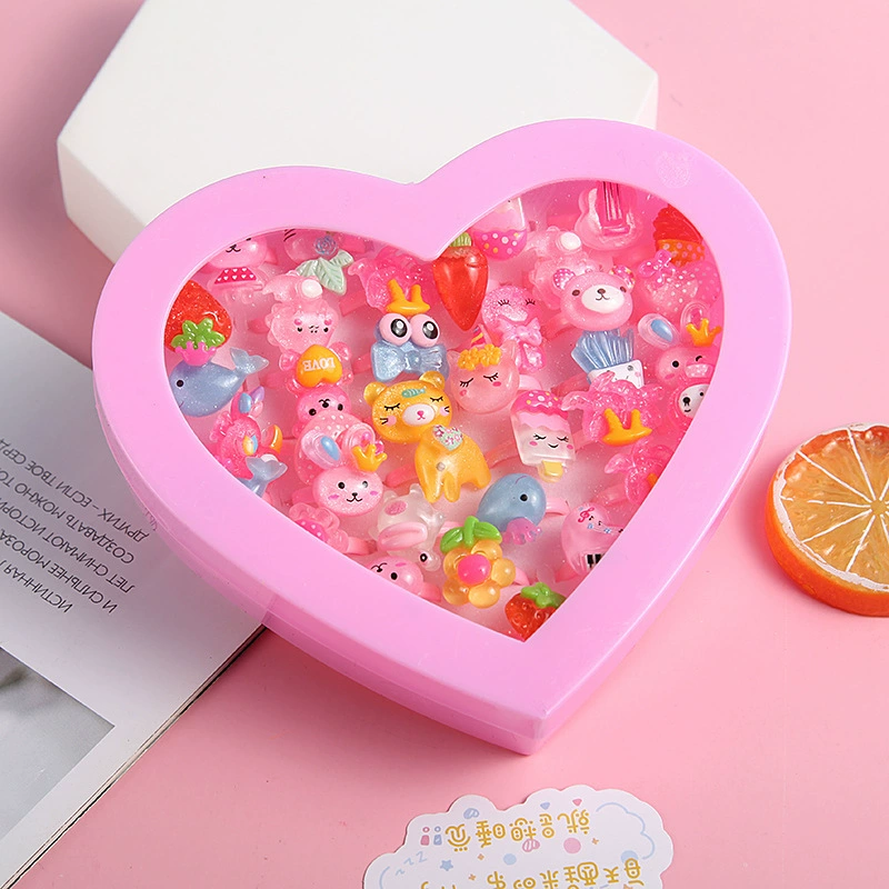 Children's ring, cute adjustable set, 36