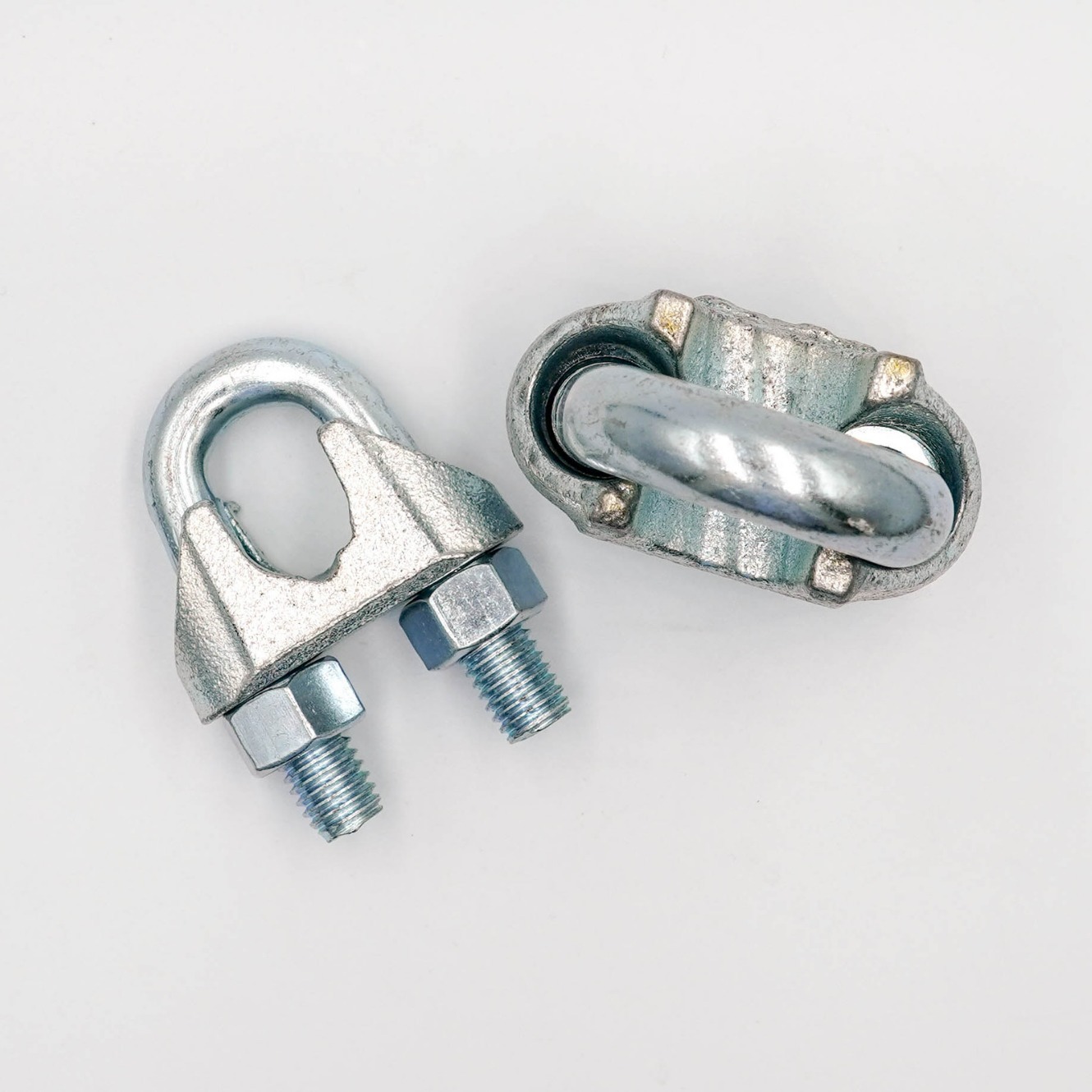 青岛即墨索具钢丝绳扎头 德标卡头 DIN741卡头