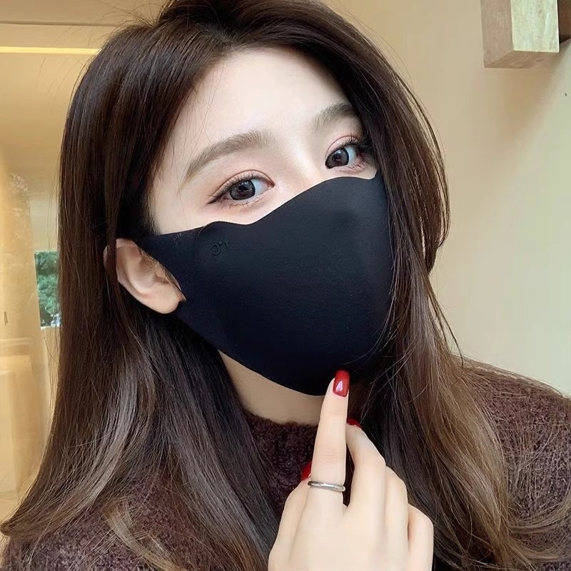 保暖口罩女美拉德显脸小2025年新款冬天防风防寒无痕时尚秋冬口罩|undefined