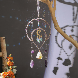 Large Quantity and Excellent Price, Various Styles of Natural Gravel, Sun Catcher, Life Tree, Dream Catcher, Hanging Ornaments, Wind Chimes, Cross-Border