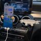 Car mobile phone rack car mobile phone bracket car fixed navigation cute car support air outlet charging universal