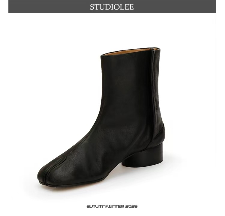 Black low heel 3.5cm (single lining)