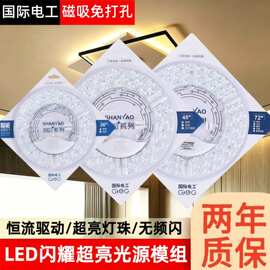 led灯芯吸顶灯芯替换芯磁吸光源模组高亮改造吸顶灯灯芯led灯盘