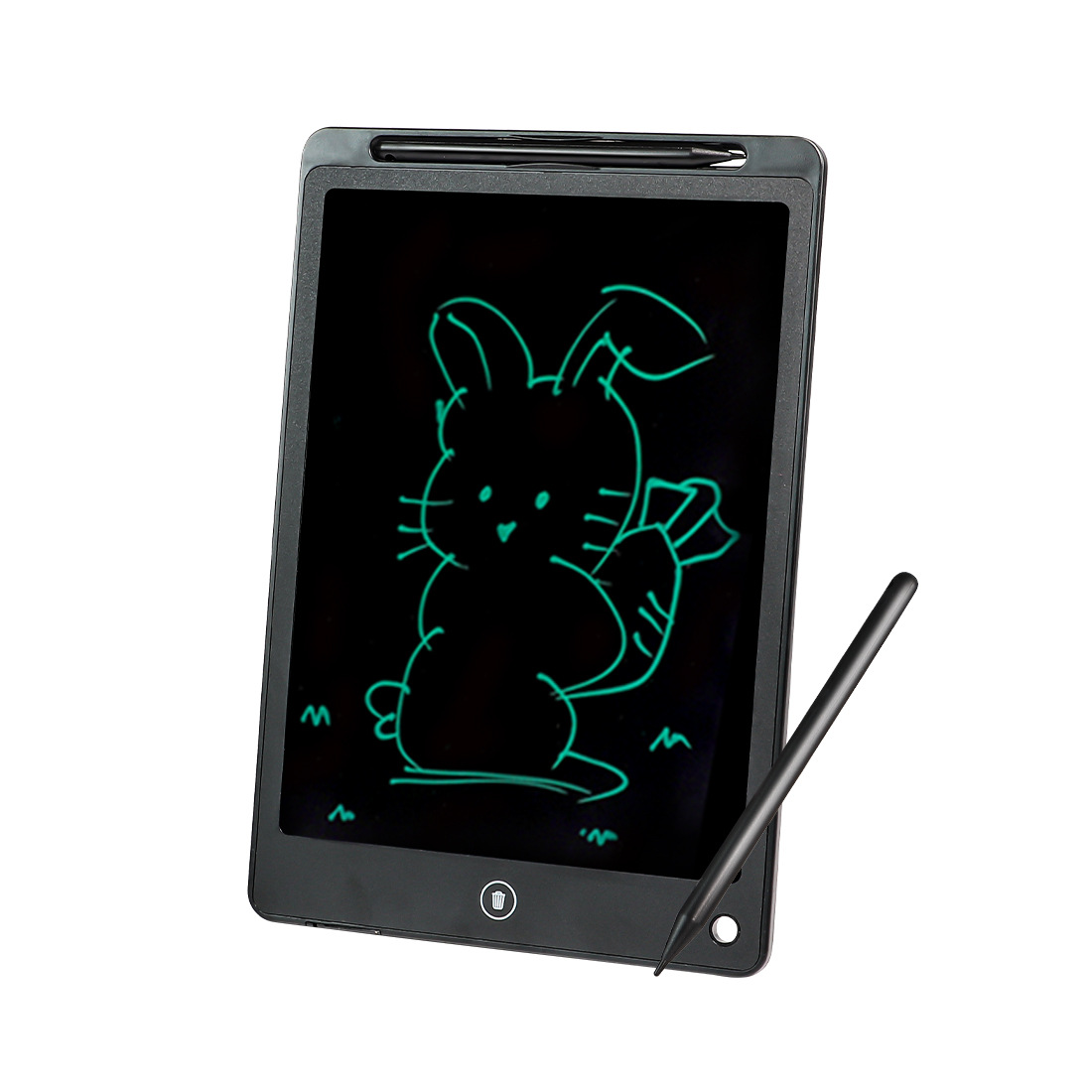 Tablero de escritura grueso, tablero de dibujo para grafiti, tablero de escritura electrónico LCD, escritura de alto brillo, tablero de dibujo para niños, no magnético