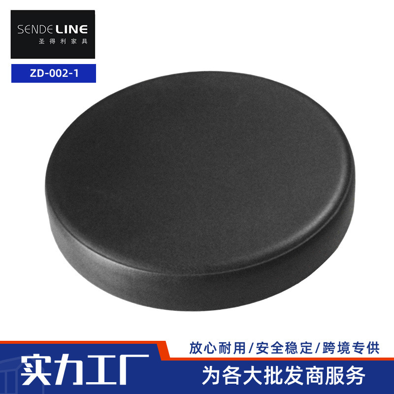 Beauty salon round stool surface bar stool surface PU leather sponge seat cushion lifting chair accessories stool surface Beauty salon round stool surface bar stool surface PU leather sponge seat cushion lifting chair accessories stool surface