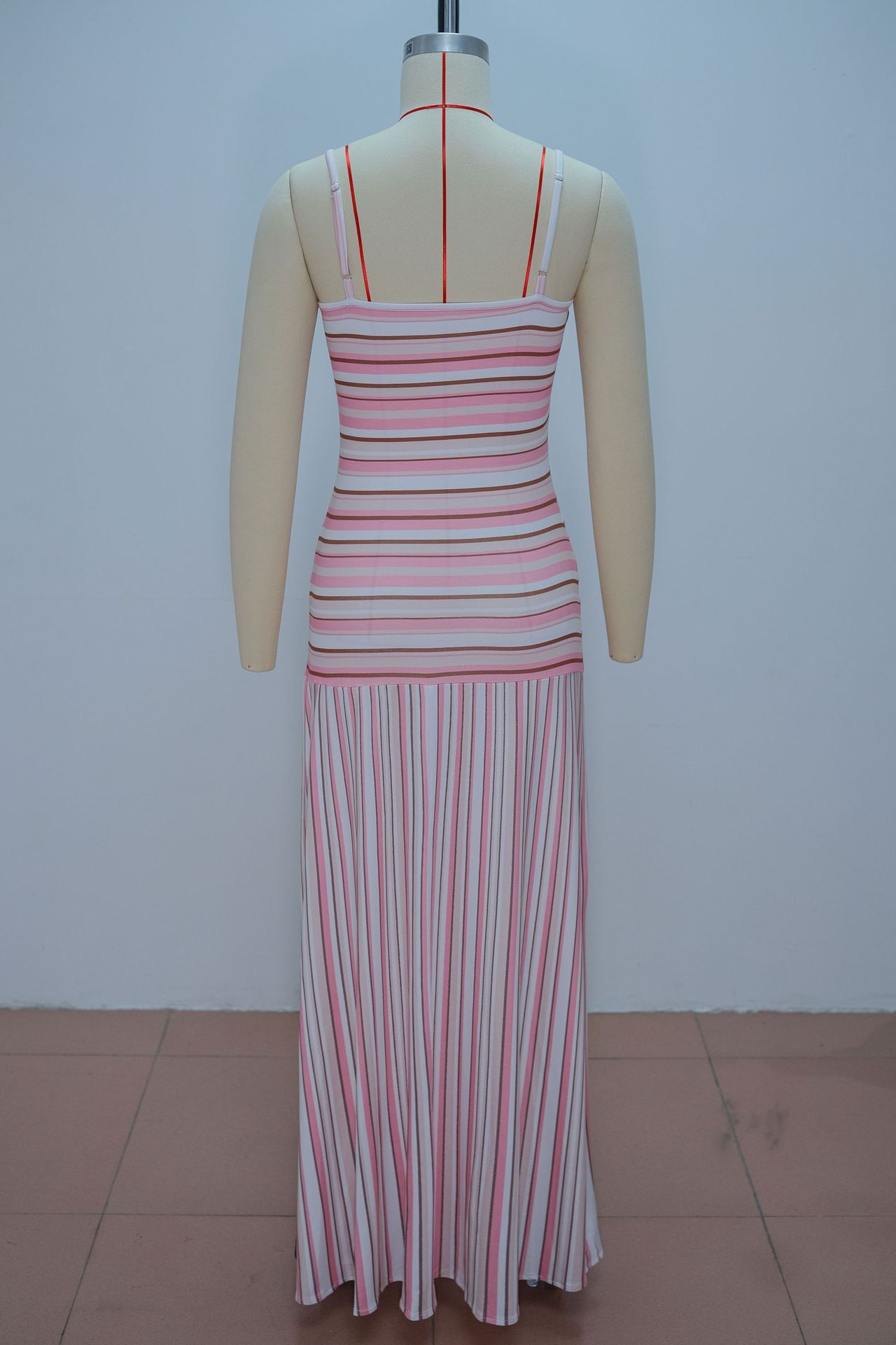 Summer New Style Striped Camisole Dress Fresh American Clothing For Women In Stock_ecoleips.com