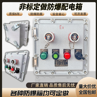 Electric Valve Explosion-proof Distribution Control Box Power Box Overhaul Power Socket Box Switch Button Control Electrical Box