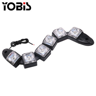 Youbisi new flexible snake greedy snake daytime running light bright car LED daytime running light modification