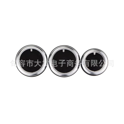 air conditioning knob black car: Car interior film