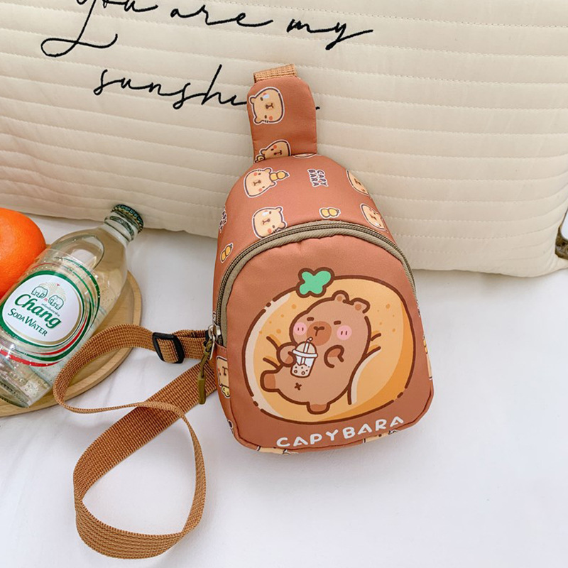 Bolsos de chicas lindos bolsos de pecho de chicas caricaturas bebés bolsos de cambio de niños bolsos de mochila de estilo exterior