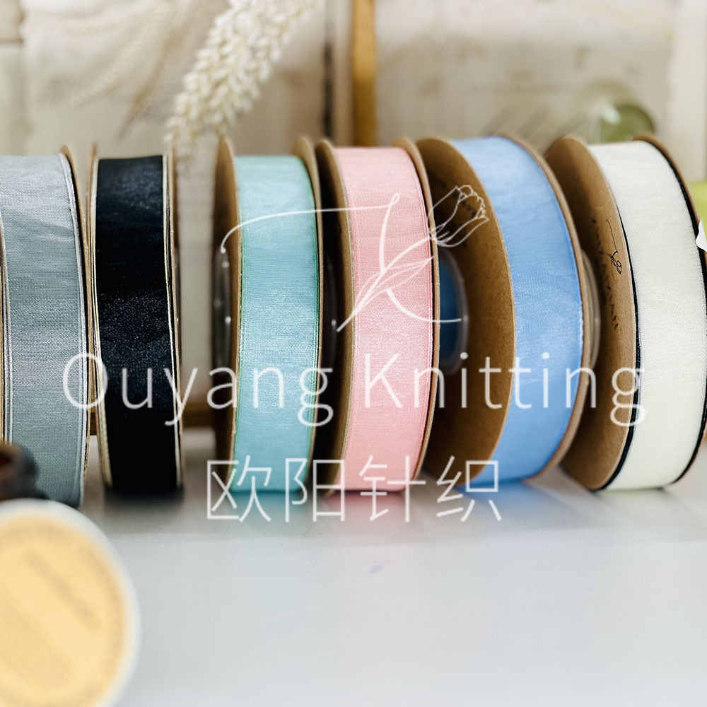 Coreano de alto nivel brillante color neto cinta de regalo caja de regalo pastel de flores embalaje transparente cinta para el cabello