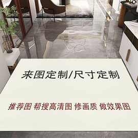 可定制玄关地垫DIY浴室门口地垫来图定制酒店logo厨房卫生间地毯