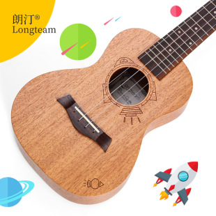 23 inch Concert peach blossom heart ukulele peach blossom core ukulele spaceship ukulele in stock wholesale