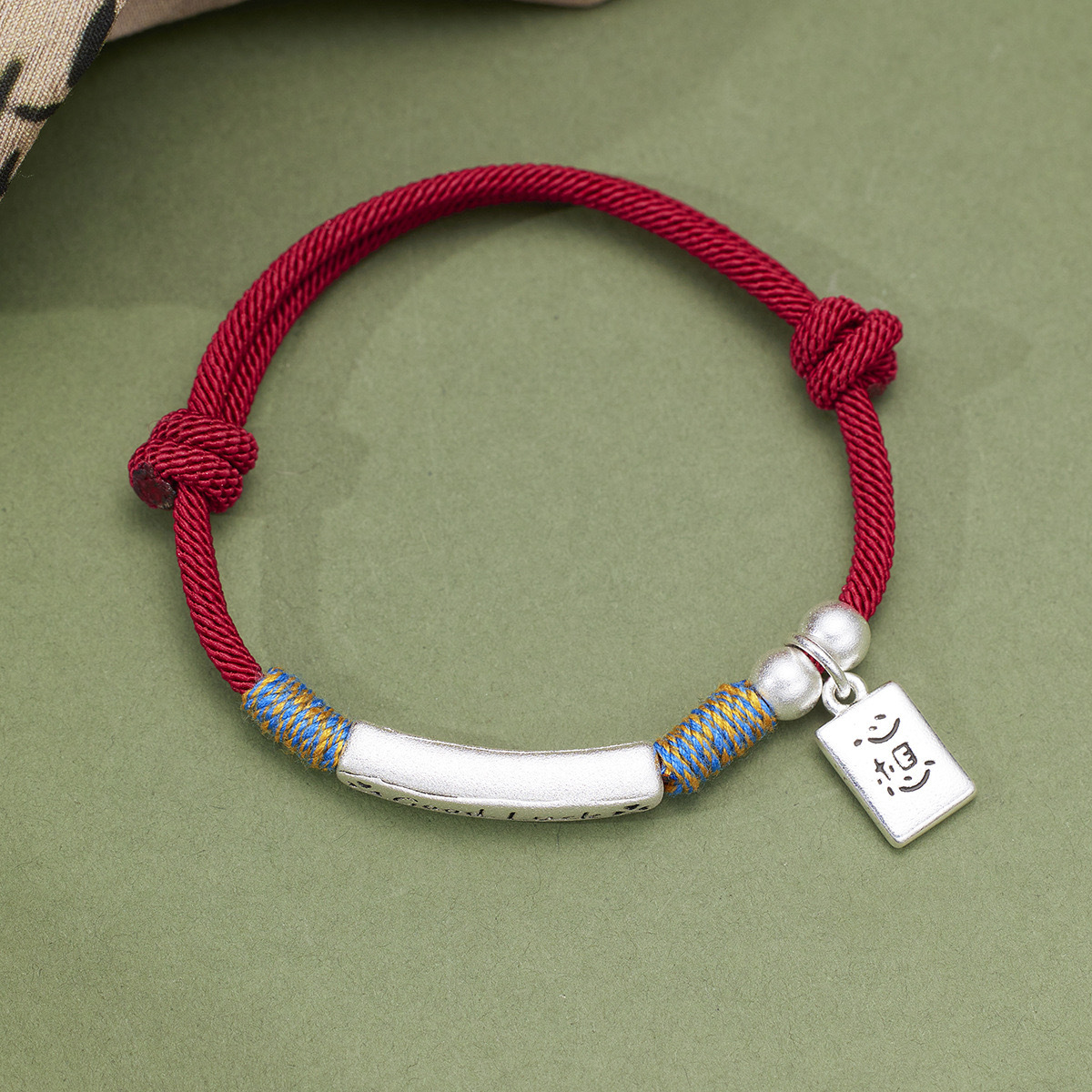 2025 New Style Curved Bracelet Guofeng Classical Bracelet Lucrative Accessories Guofeng Simple Basic Style