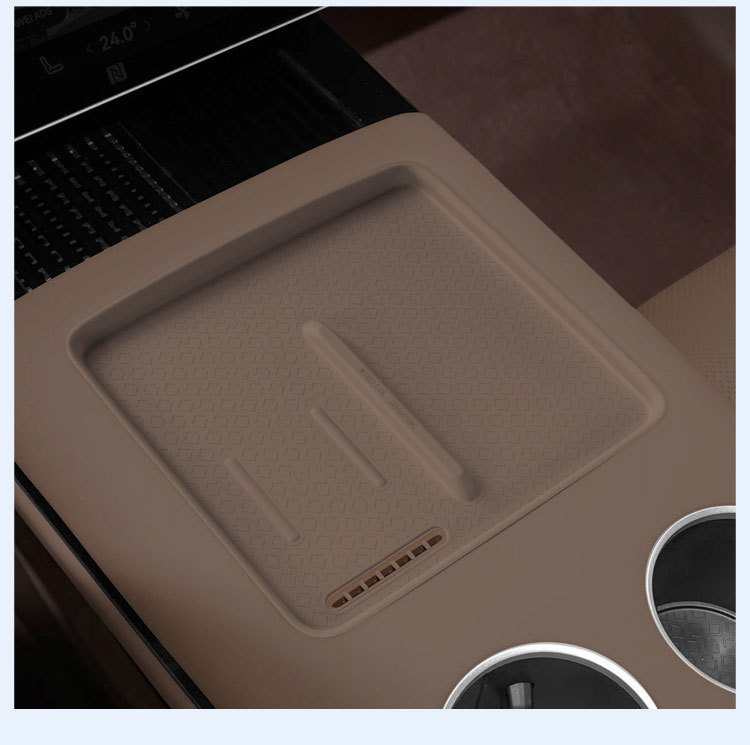 Suitable for 26 Models of Avita 07 Silicone Wireless Charging Pad Central Control Mobile Phone Anti-Slip Pad Accessories Supplies Interior Decoration
