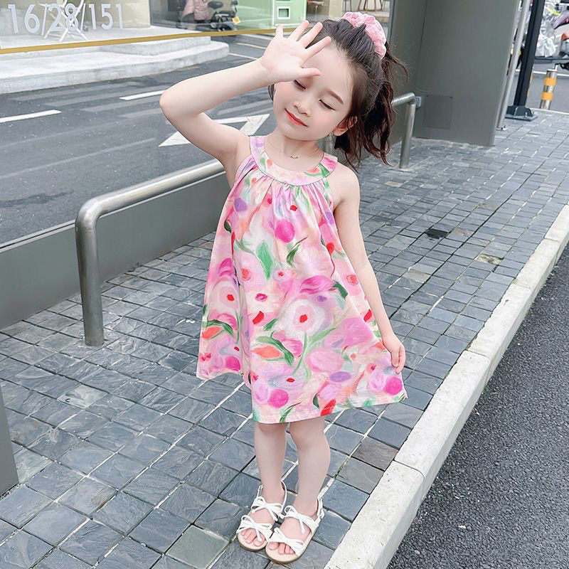 Round neck skirt mango pink