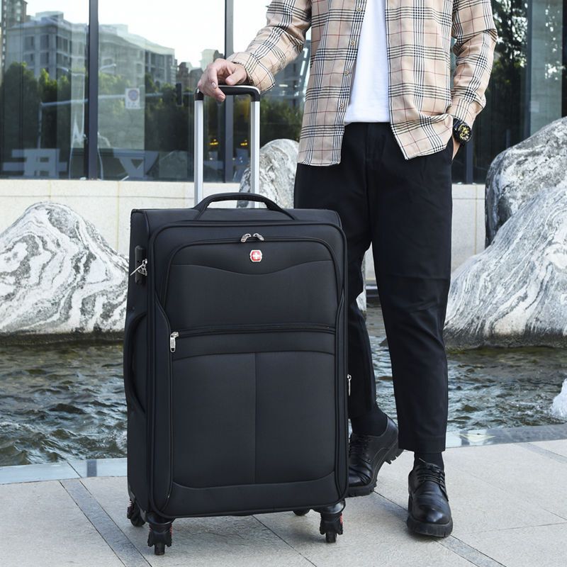 Luggage Large Capacity Extra Large Password Box Oxford Cloth Trolley Case Universal Wheel Expansion Suitcase