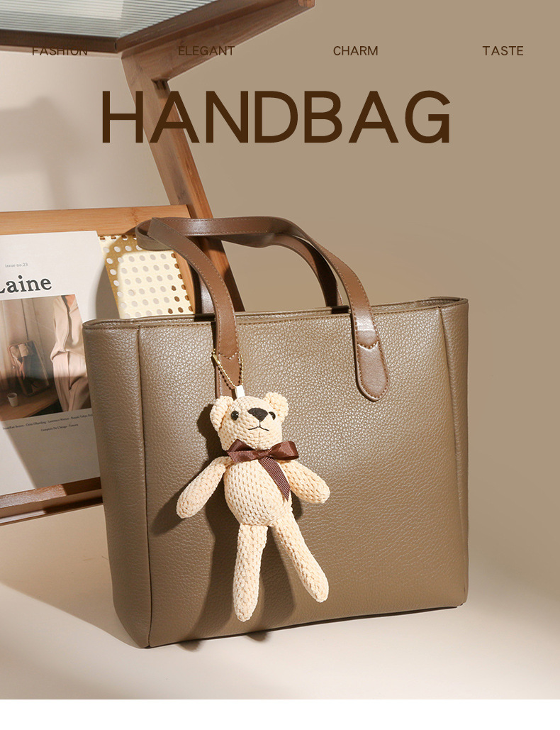 Women's Bag Tote Bag Korean Style Retro Commuter Large Capacity Bag All-match High-end Shoulder Bag_voghion.com