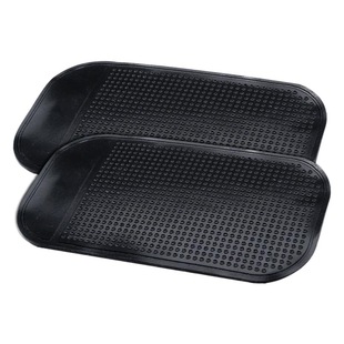 Wholesale car anti-slip mat small spider strong stick a variety of styles leopard pu car round high temperature resistant anti-slip mat