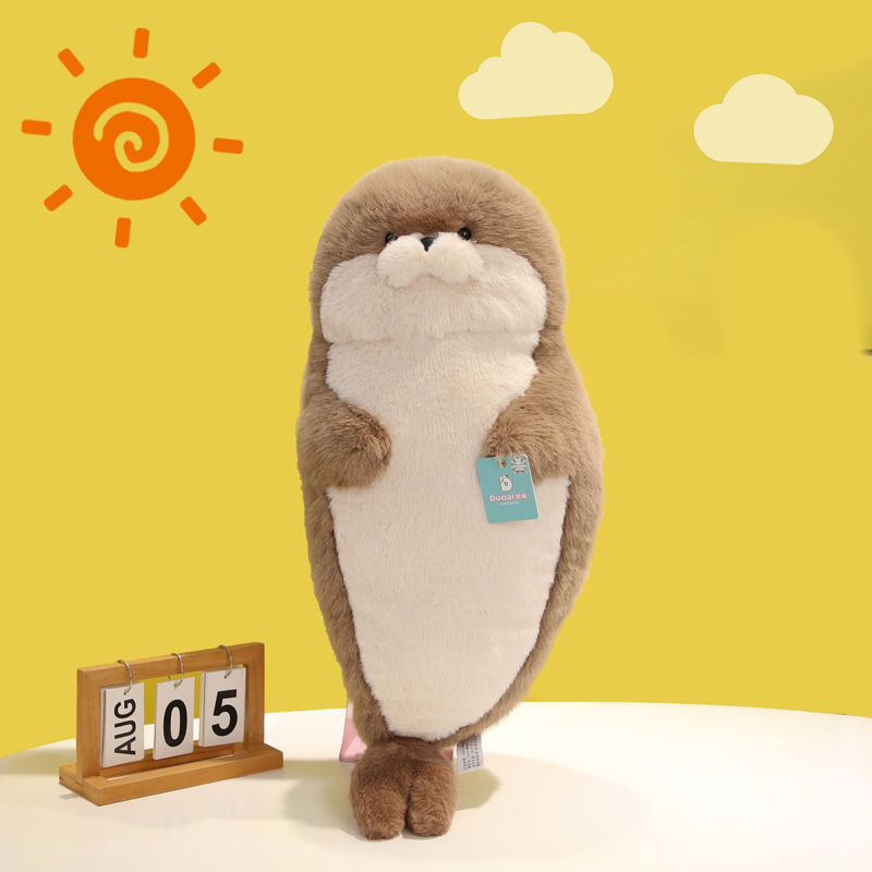 うつ伏せアザラシぬいぐるみ子供のおもちゃかわいい枕ソファクッション誕生日ギフトメーカー直販卸売|undefined