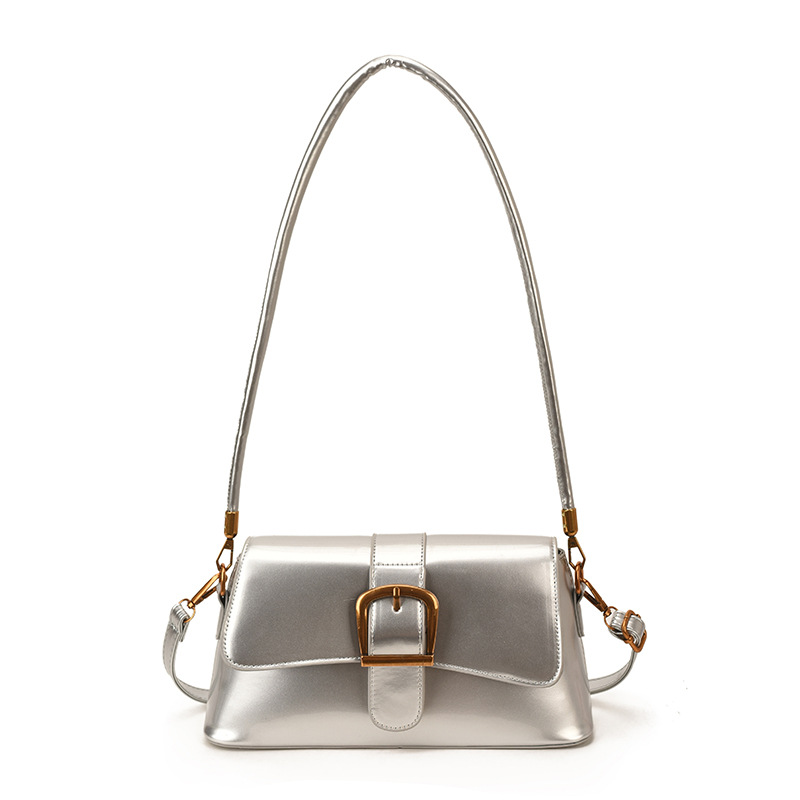 Cross-border 2026 nuevo estilo simple sensación cotidiana retro bolso de brazo ligero lujoso de moda versátil bolso de hombro image 6