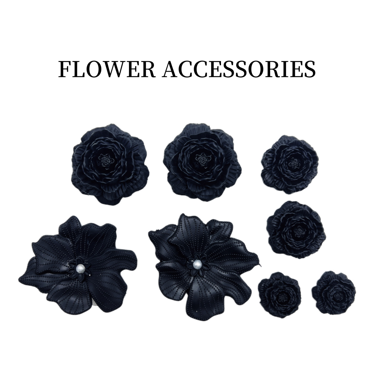 Nuevo ramo, zapatos de flores, agujeros de flores, accesorios de perlas tridimensionales de alta calidad, accesorios de bricolaje decorativos, zapatos de fragancia desmontables