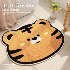 卡通家用可愛地毯浴室門口超強吸水地墊衛生間出門防滑墊異形腳墊