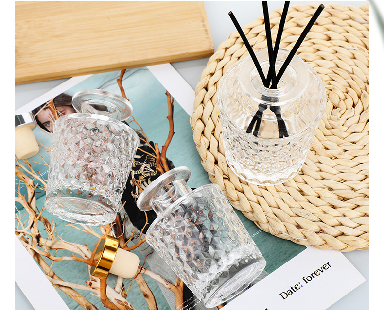 香薰瓶 香薰瓶空瓶 香薰瓶子 香薰瓶子玻璃瓶