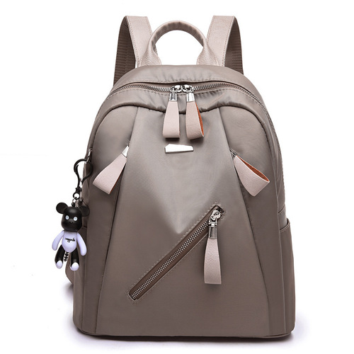 Minimalist Versatile Backpack  New Korean Style Oxford Waterproof Durable Travel Backpack Large Capacity Women's Bag Wholesale