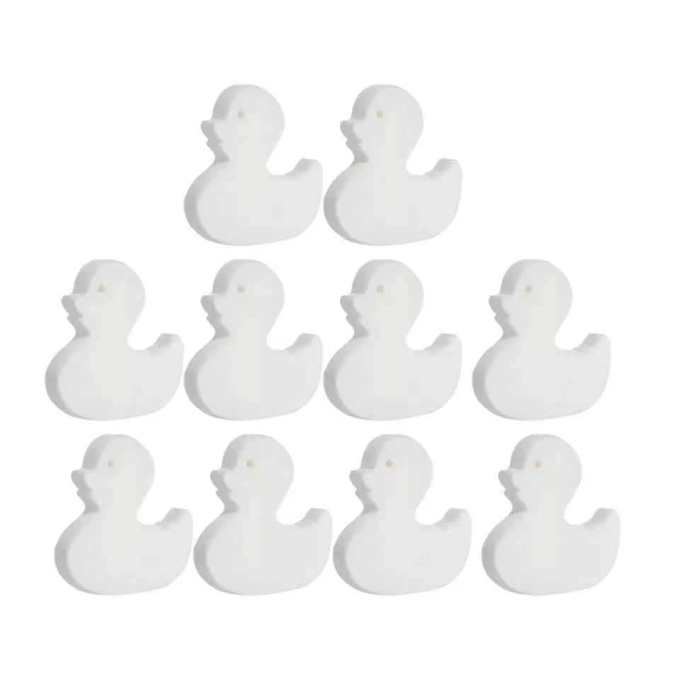 Трансграничная летняя губка для бассейна Взрывчатая маслопоглощающая губка Высокоэффективная маслопоглощающая хлопковая Милая губка для фильтра в форме утки