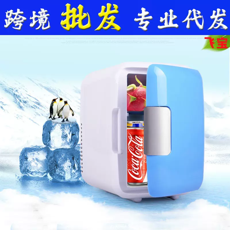 小冰箱迷你小型家车两用汽车冰箱车载冰箱12V小功率手提保温箱4L