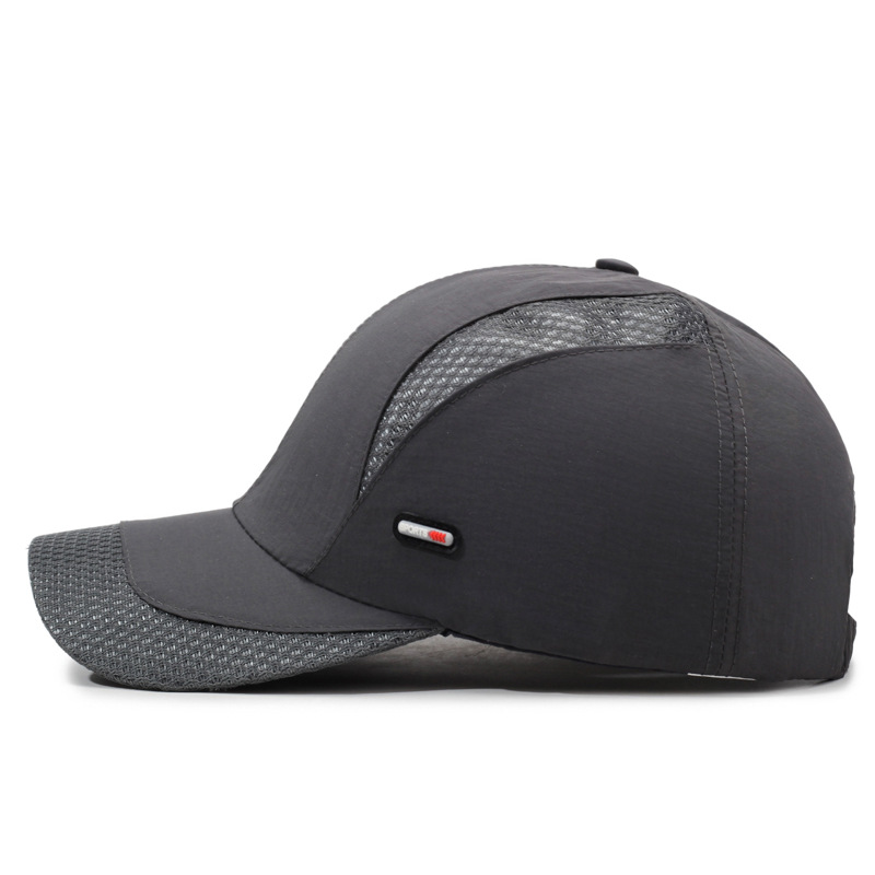 Summer Quick-dry Breathable Mesh Classic Versatile Baseball Spring Autumn Fashion Korean-style Duckbill Cap, Outdoor Hat_voghion.com