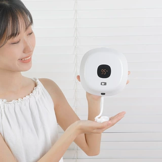 壁挂式智能泡沫洗手机 免打孔感应出泡 家用酒店卫生间皂液器批发