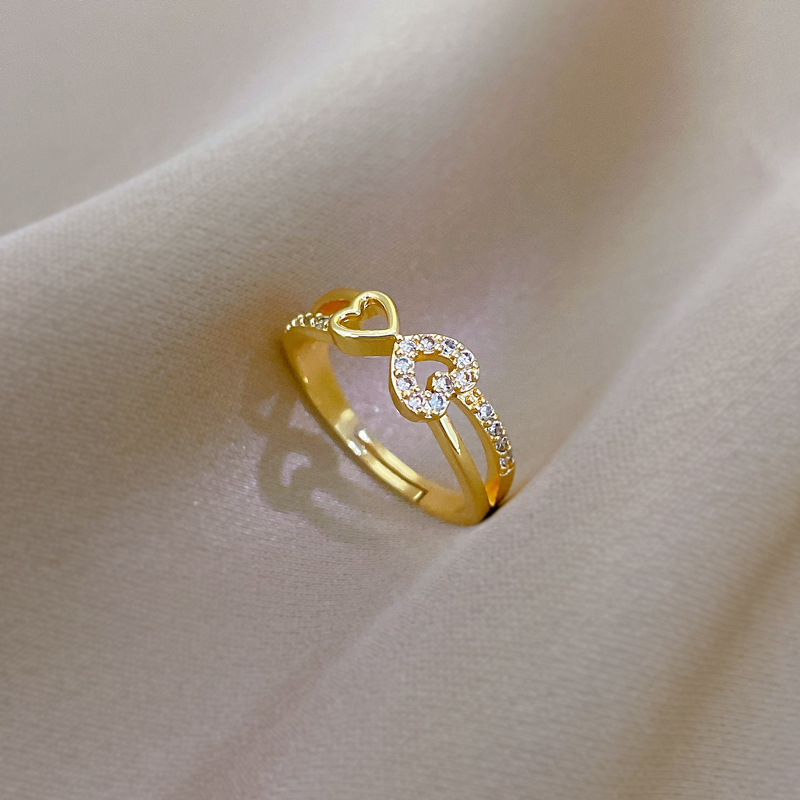 Herzmotiv Designer Ring Für Damen Modischer Schmuck Für Finger_voghion.com