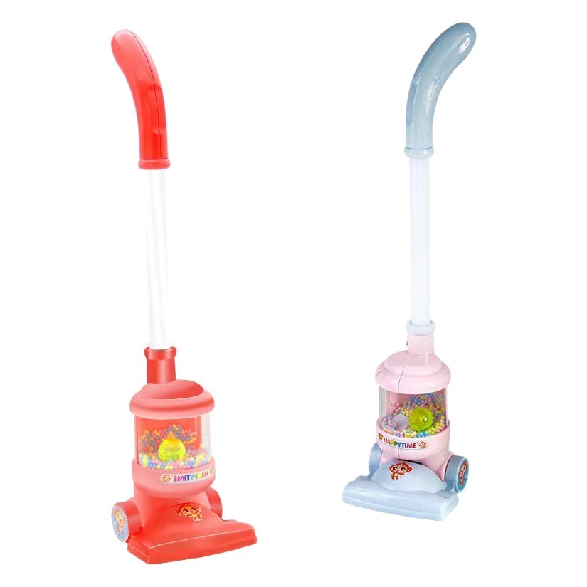 Educación temprana de los niños juguetes educativos play House niños y niñas pequeño regalo de mano simulación aspiradora traje de limpieza comercio exterior