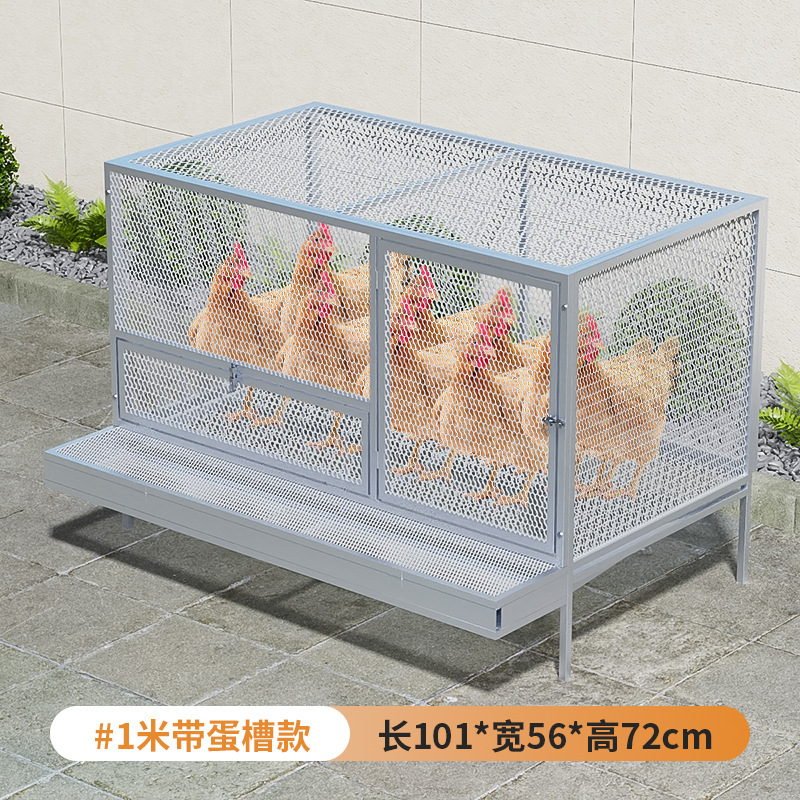 鸡笼子室内外家用大号养鸡笼农村鸡舍鸡窝鸡房子鸡棚铁丝网鸭子笼|undefined