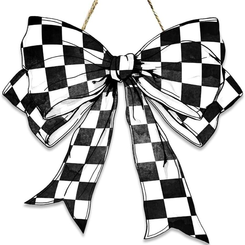 Cross-border Halloween front door welcome sign, Gothic-style wooden black bow, home wall decoration, craft Cross-border Halloween front door welcome sign, Gothic-style wooden black bow, home wall decoration, craft