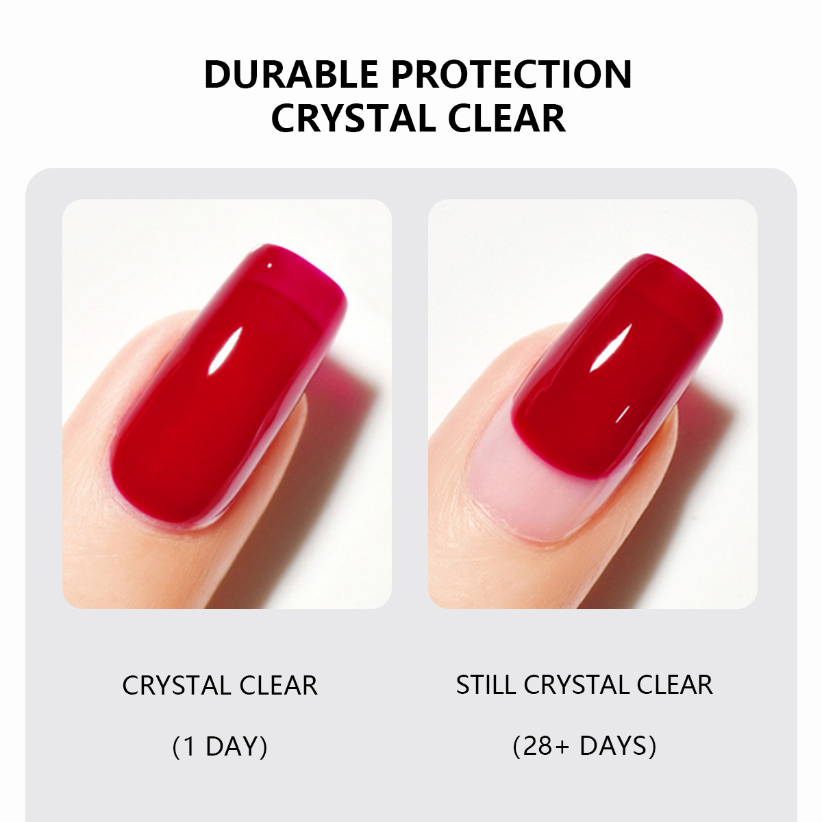 Gel Top Coat para Uñas 100ml Secado Rápido, Protege la Uña para Salón de Uñas image 4