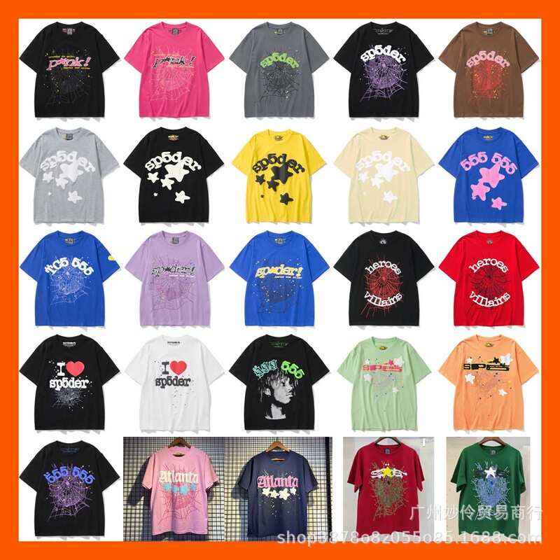 Cross-Border Foreign Trade Sp5555 Summer American Retro Style Rhinestone Printed Foam Letter Short-Sleeve T-Shirt Unisex