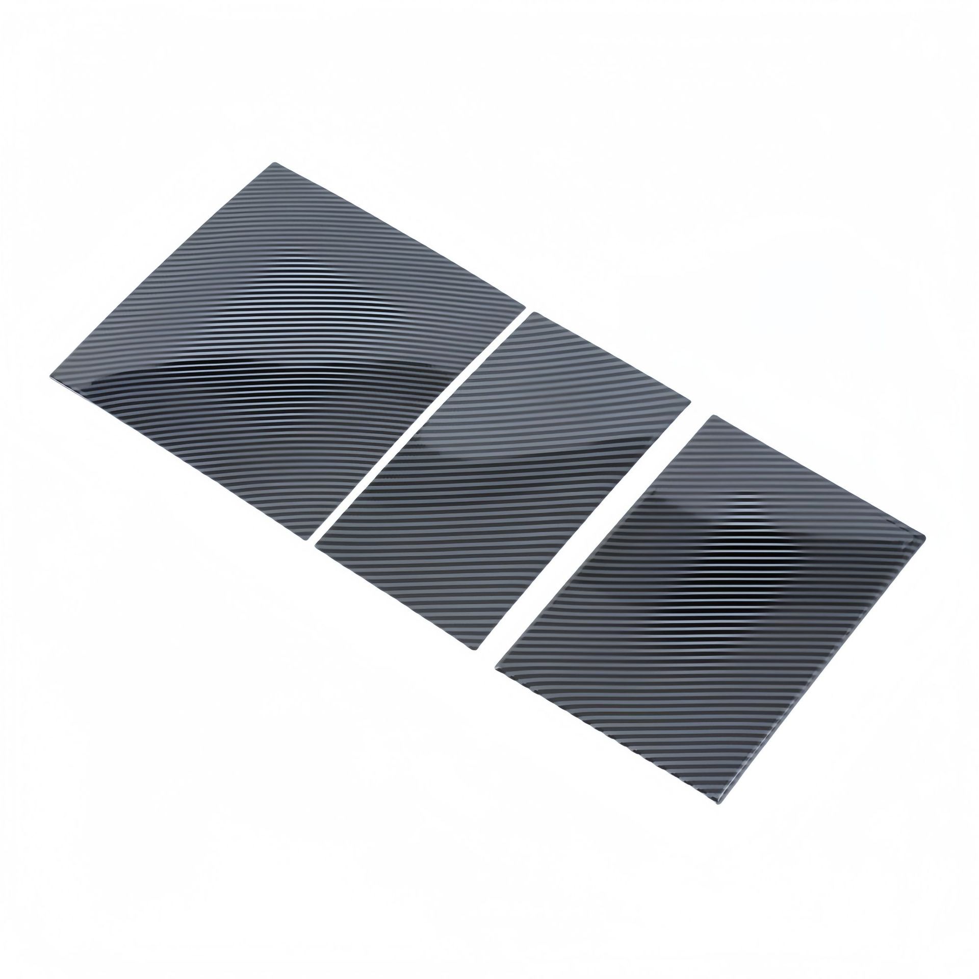 Suitable for Tesla's 25 Model Y Updated Versions: Center Control Panel, Glass Panel, Rear Anti-Kick Protection, Steering Wheel