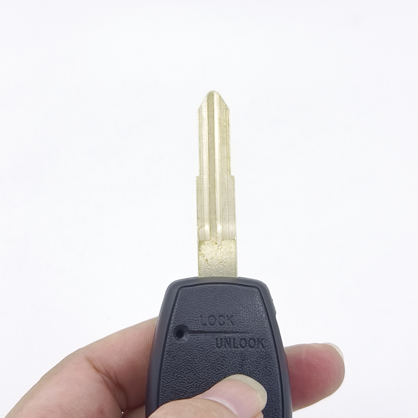 Suitable for Kia千里马 Straight Side 1-Button Remote Control Car Key Straight Replacement Shell with 5 Types of Key Embryos