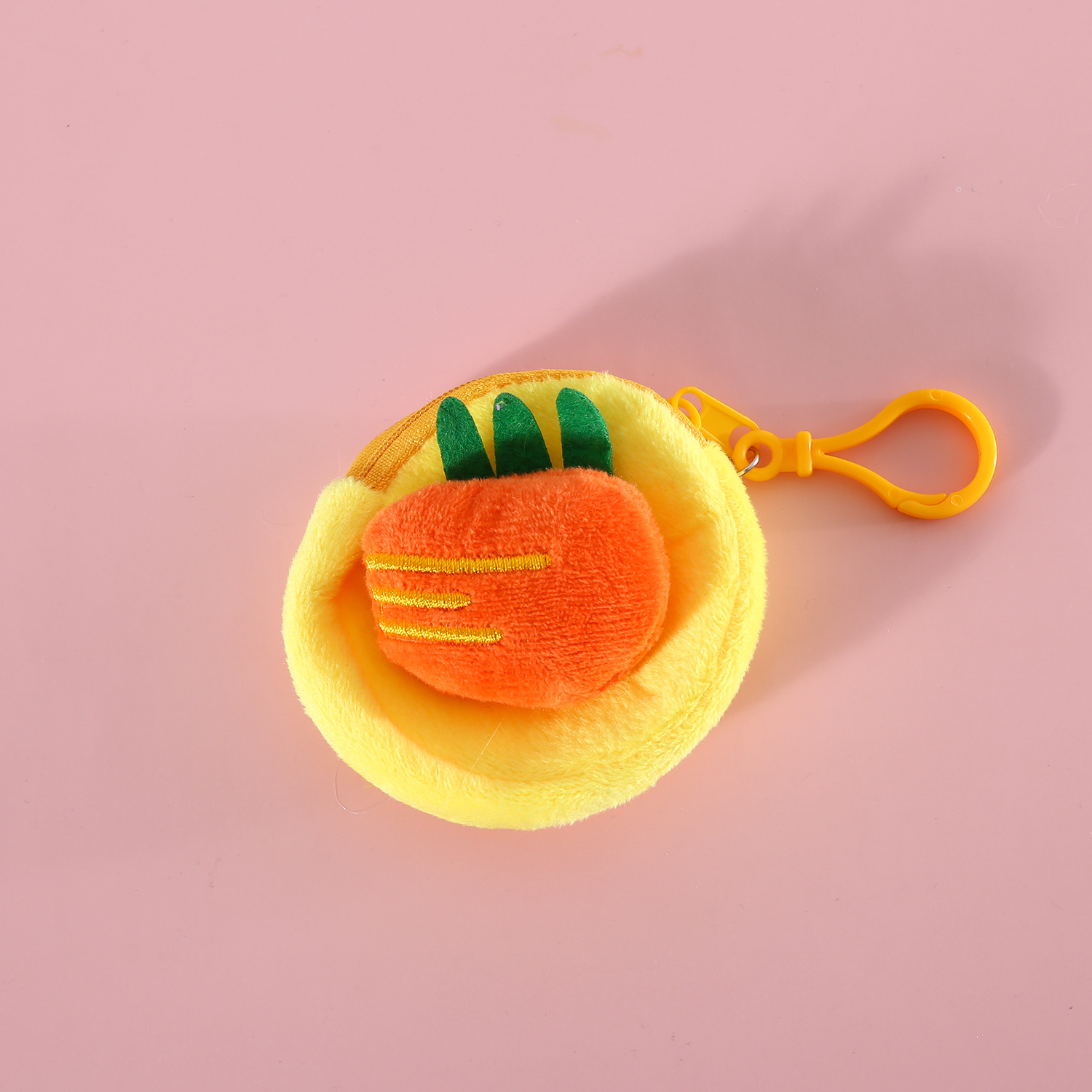 Mascota de peluche de dibujos animados bolsa de mierda perro portátil merienda bolsa de almacenamiento pequeña mochila fruta sombrero de paja bolsa de sandía image 11
