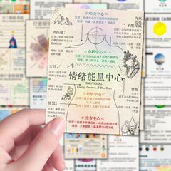 96 心理療法クリエイティブ感情調整ステッカー健康前向きな癒し自己認識 DIY ノートブック