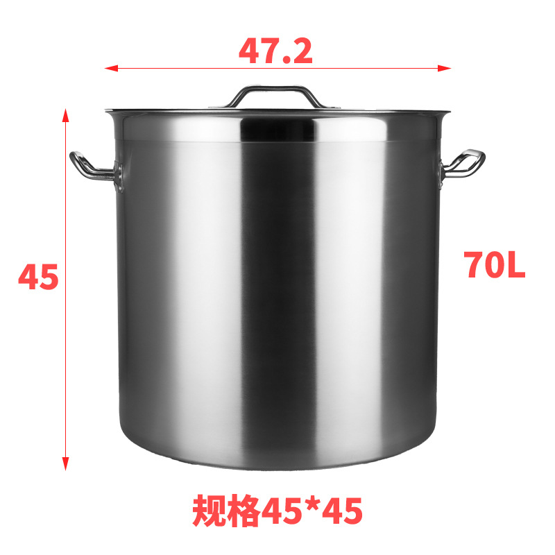 SHJOU marca de gran capacidad compuesto fondo de acero inoxidable barril de sopa de salmuera barril de té de leche multifuncional barril de sopa de acero inoxidable