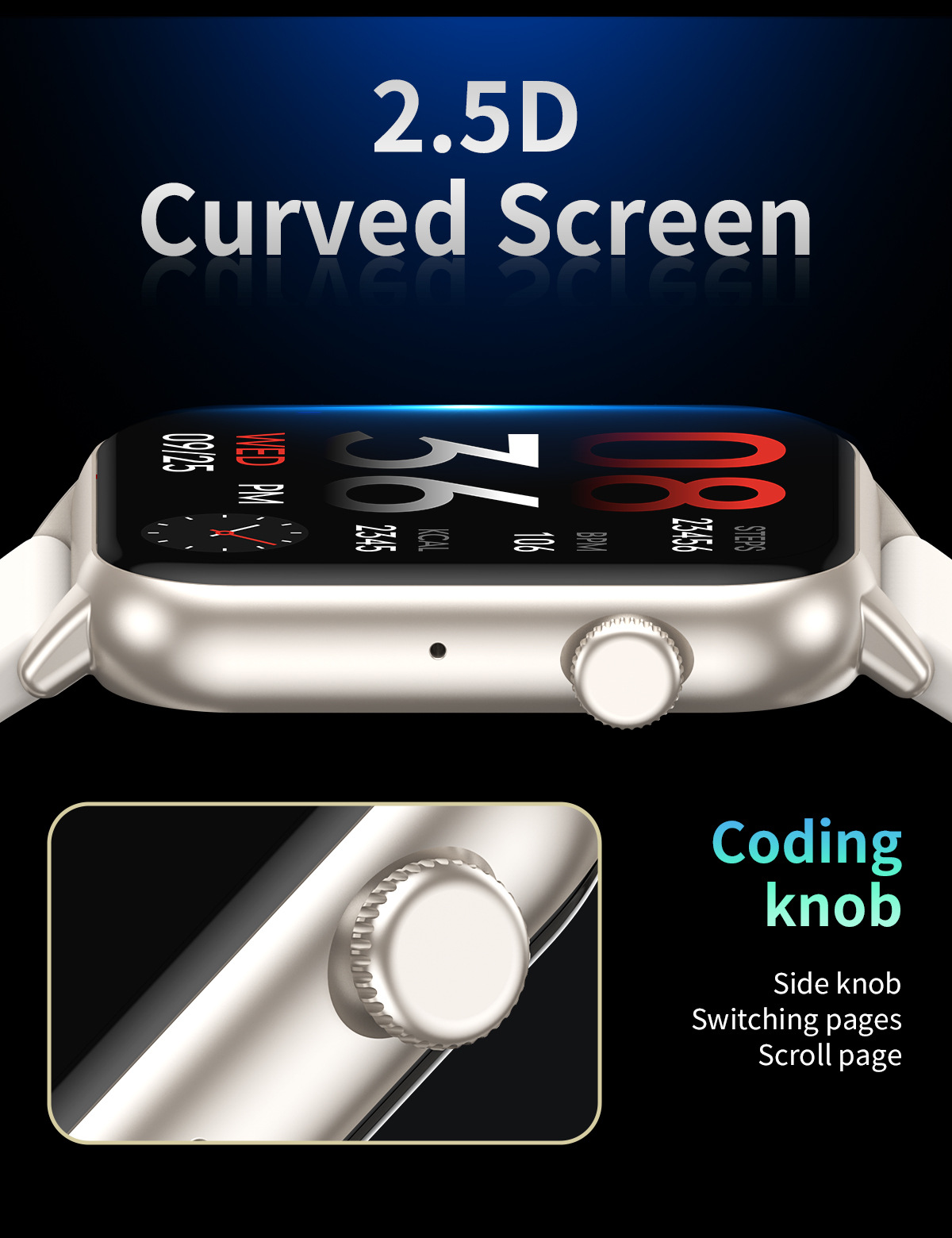 Smartwatch With Bluetooth Calling Nfc And Health Fitness Tracking_voghion.com