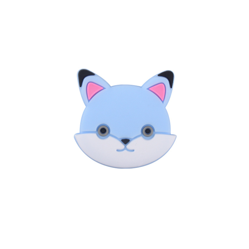 Bebé suministros silicona elefante Panda mordedor cuentas a granel ovejas cuentas DIY bebé molar pezón cadena anti-caída