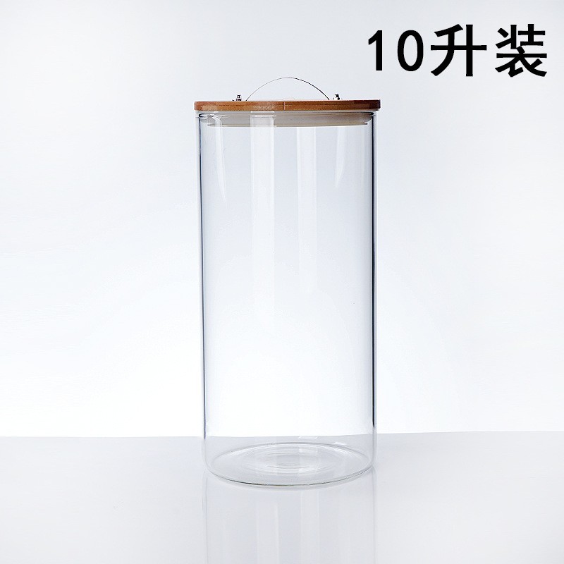 Gran capacidad de jugo de bebidas cubo con grifo comercial transparente de vidrio xiangyun base cubo de vino cubo de la enzima hogar