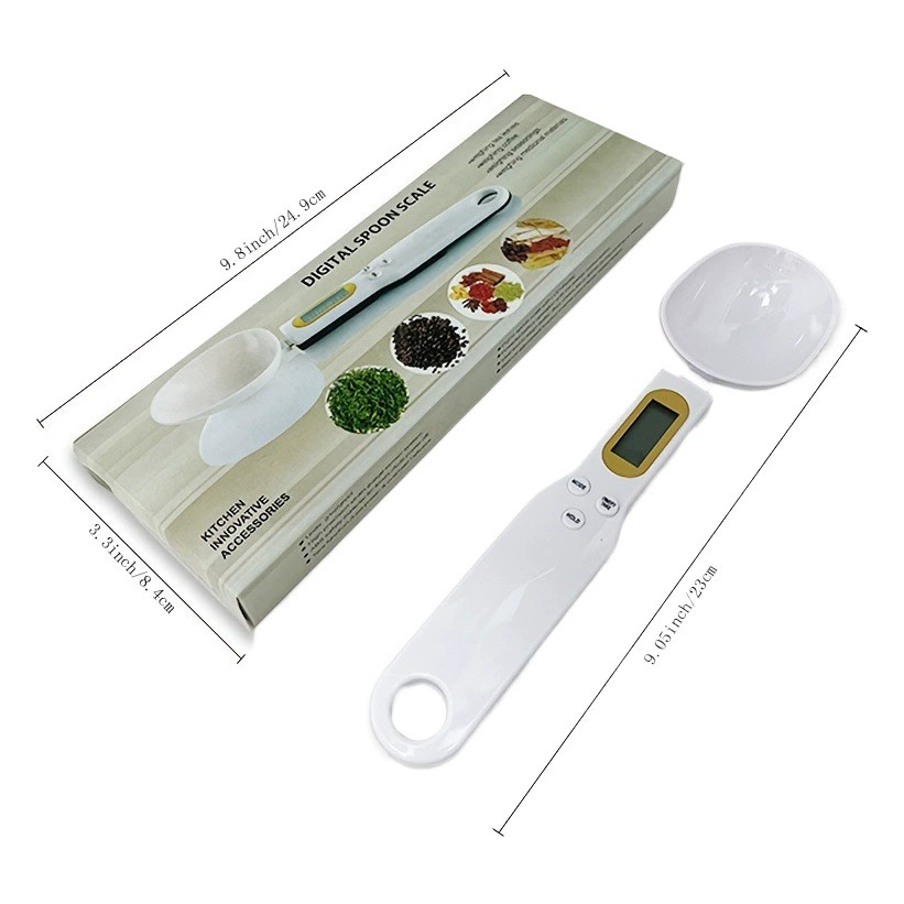 Электронные весы с мерной ложкой 500 г кухонные электронные весы бытовые весы для корма для собак весы для сухого молока палочки для еды весы кухонные весы